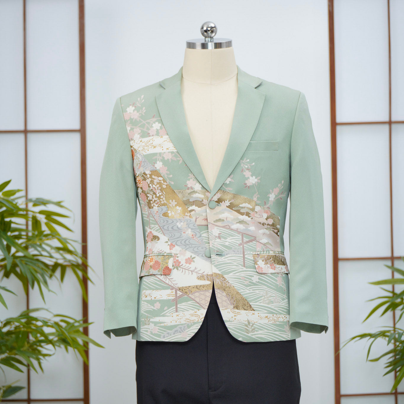 GGSB: Premium On-hand item: Men's Suit Green | L | MS7071H