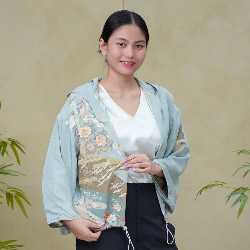 Premium On hand: Green Kodomo Hoodie | HK8089Y | Small