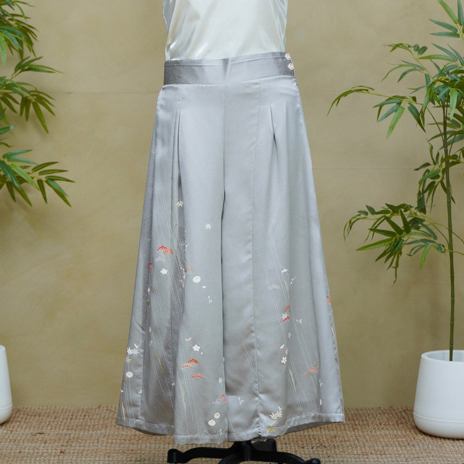 On-hand: Colored Palazzo Pants Gray | PP7236A 4XLB GRAY