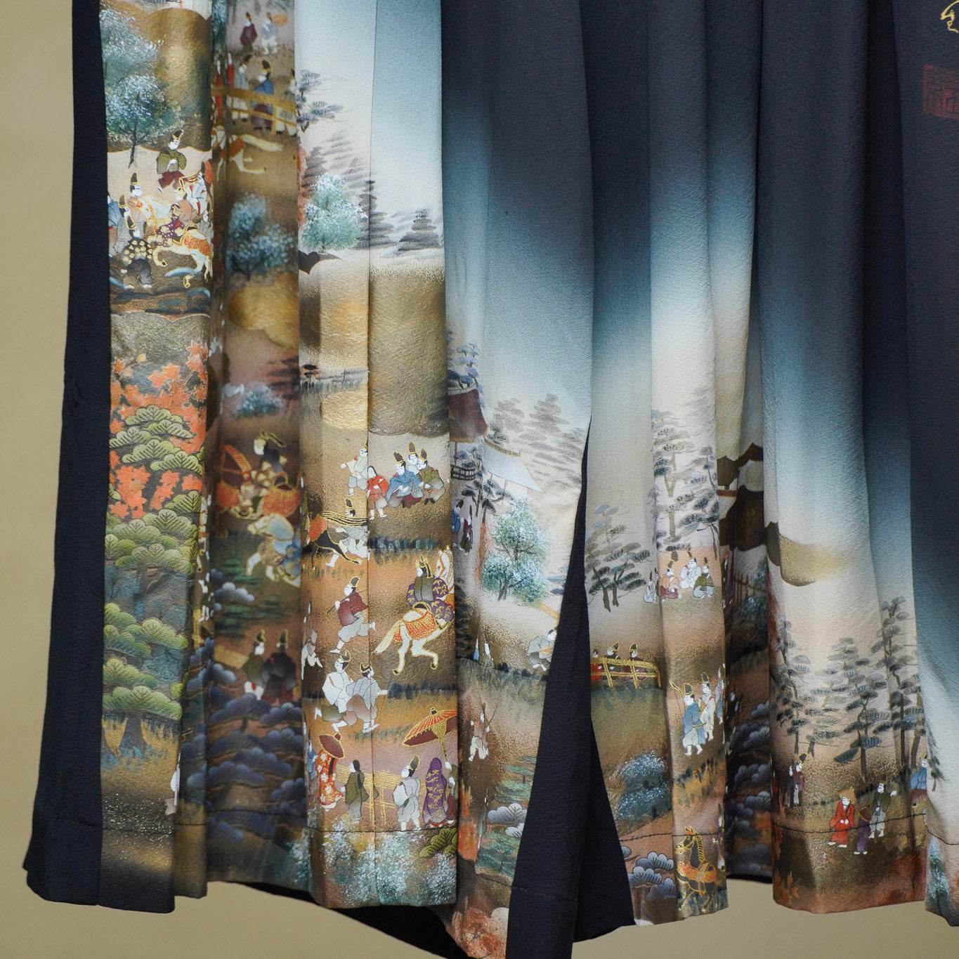 On-hand: Black Hakama Pants | HKP8115A | XLB