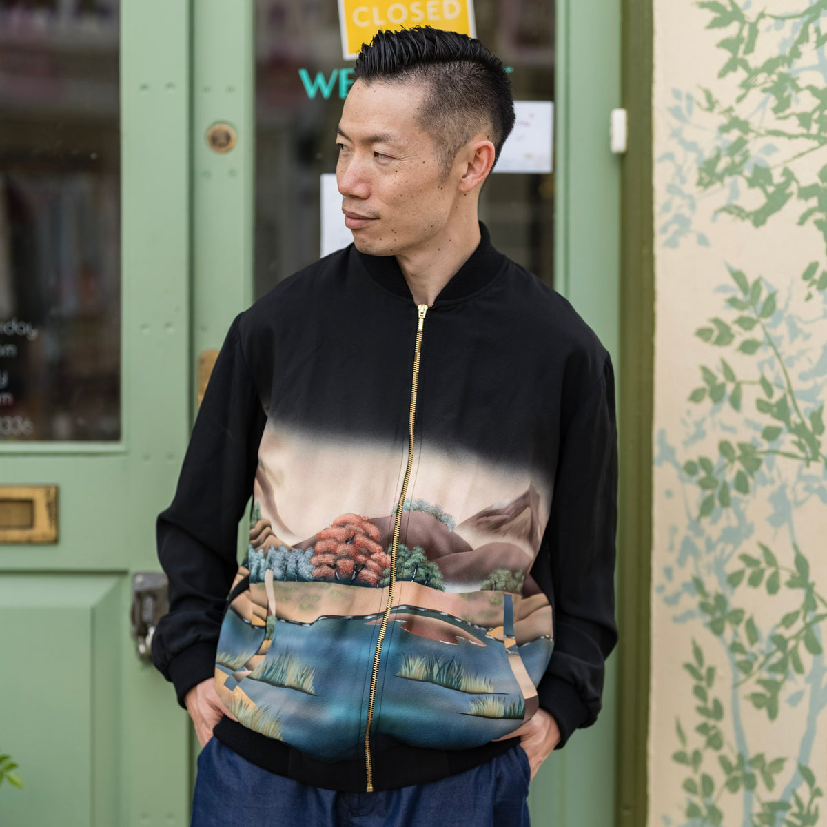 Premium On-hand: Black Men's Bomber Jacket | XL | BJ8225M (O)