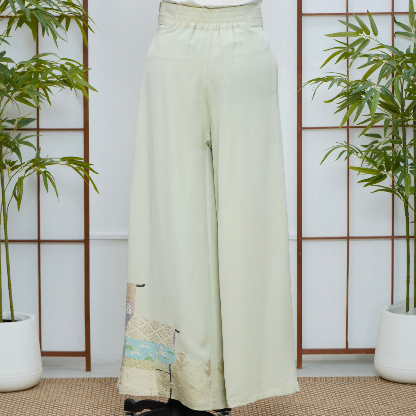GGSB: On hand: Green Palazzo Pants | PP5248 | 2XLZ