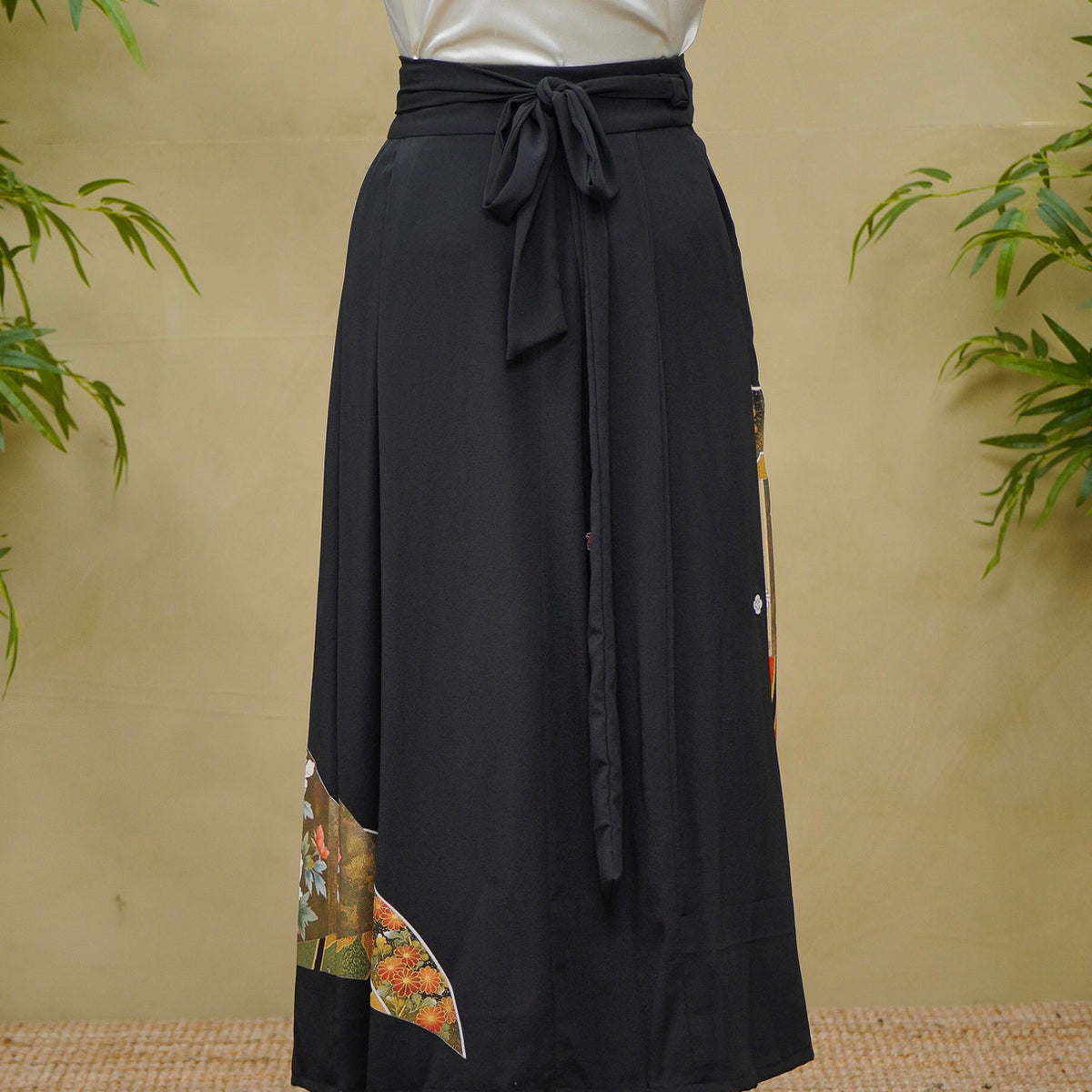 Premium On-hand: Black Hanbok Skirt | HS8060 | 2T
