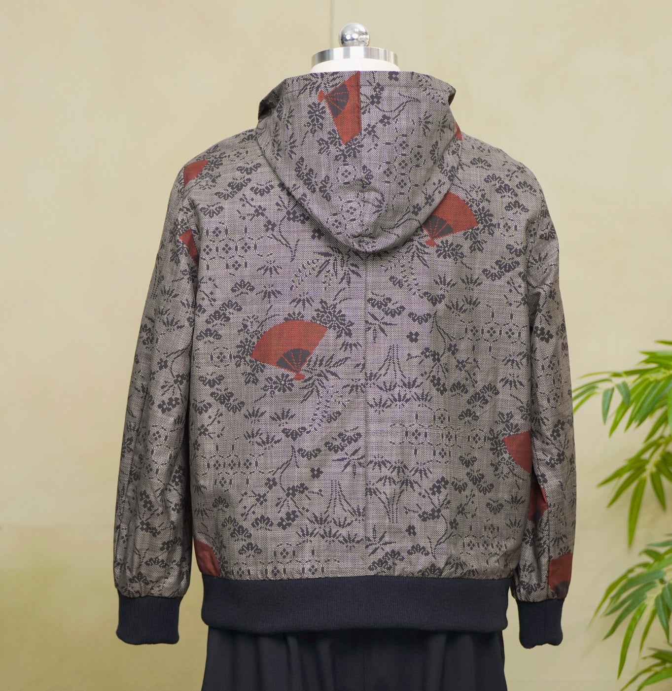 Premium On-hand: Brown Loose Fit Oshima Men's Bomber Jacket | LBJ8342M | Large