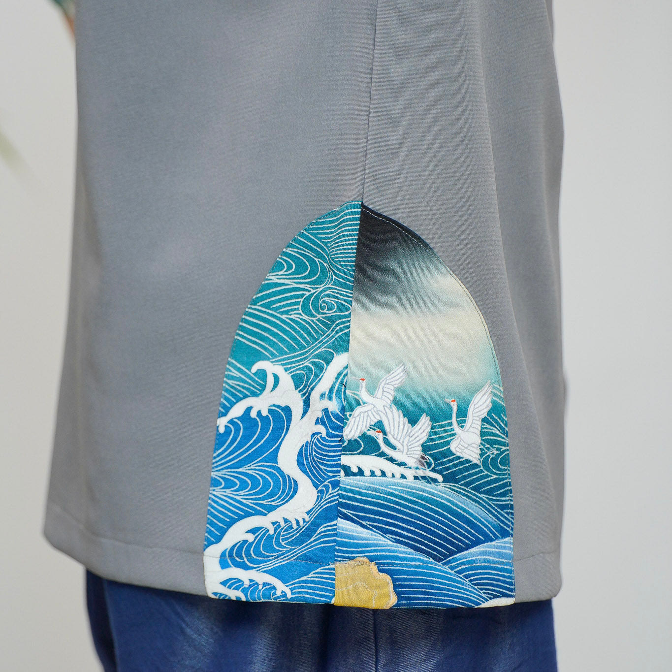Premium On-hand: Gray Oversized Shirt | L | OS8022H