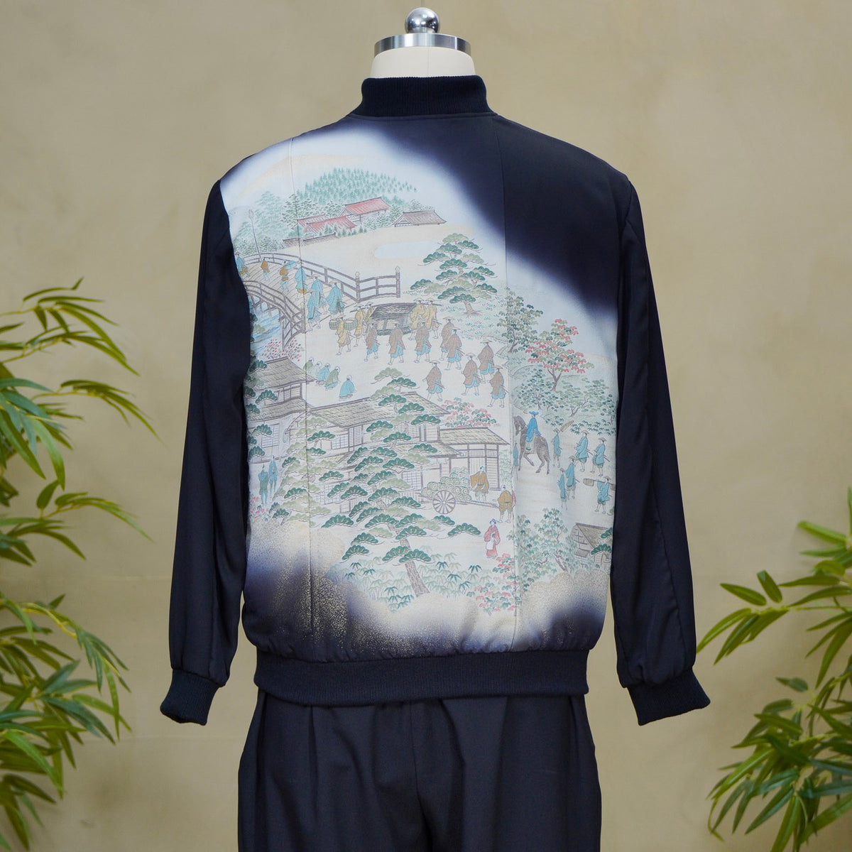 Premium On-hand: Black Men's Bomber Jacket | BJ8303Y | XL -SMK