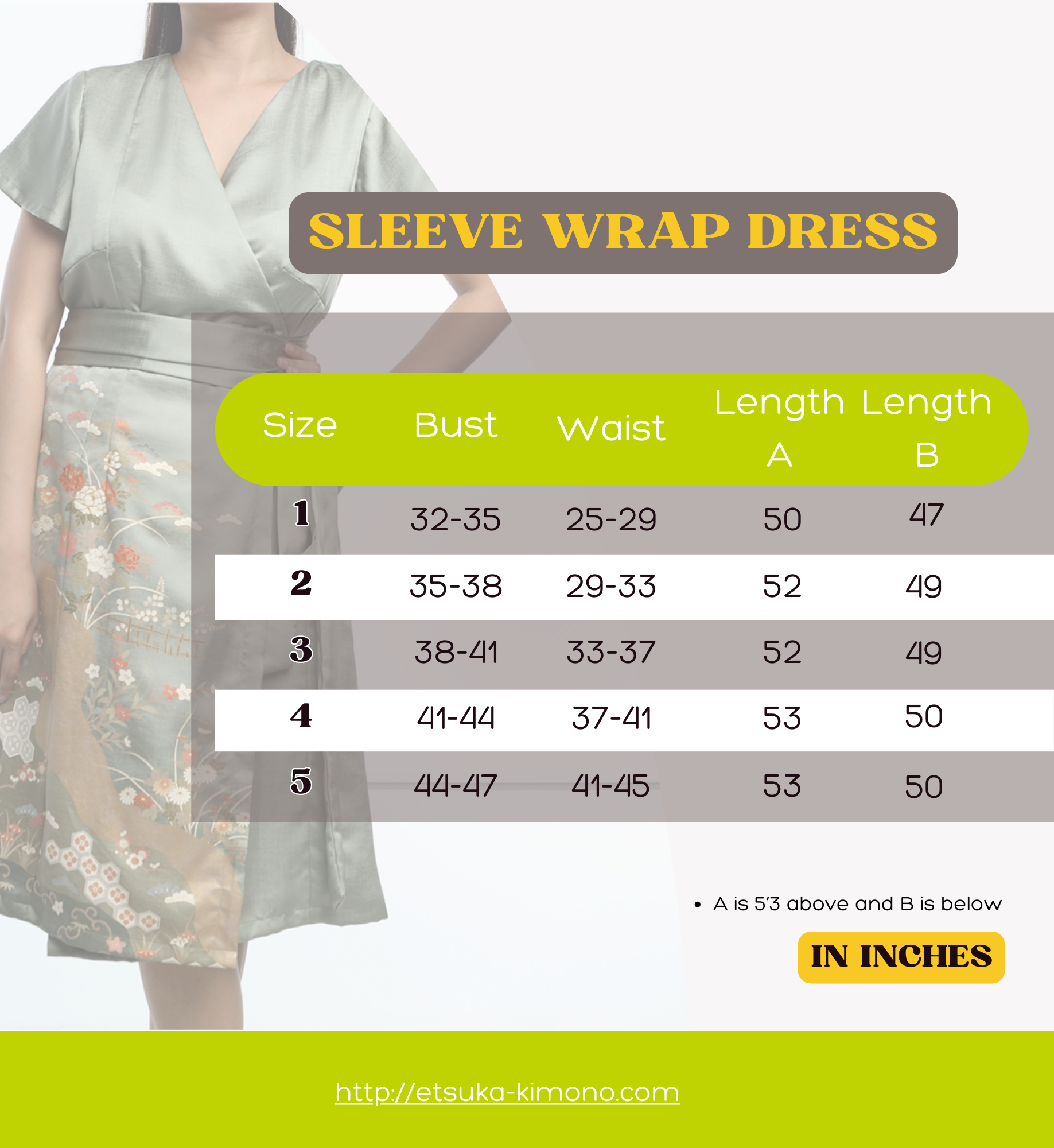 Premium On-hand: Pink Wrap Dress with Sleeves | SWD6807 | 4A