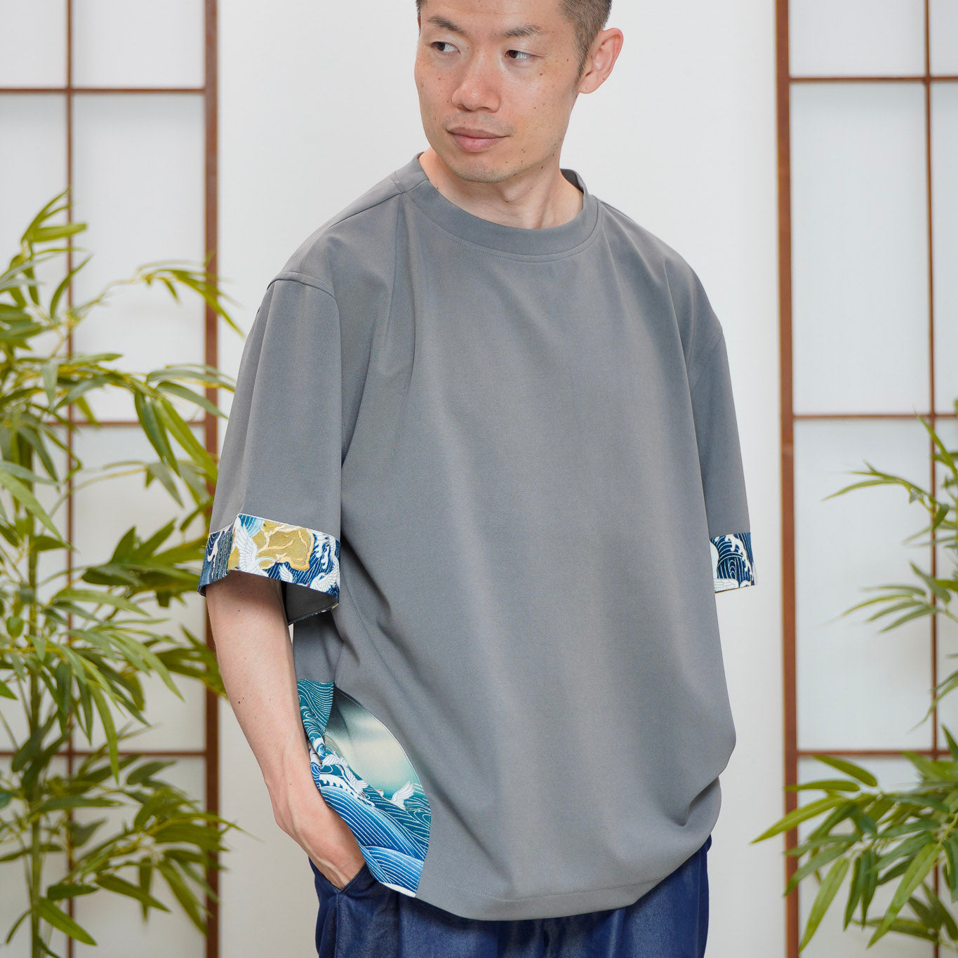 Premium On-hand: Gray Oversized Shirt | L | OS8022H