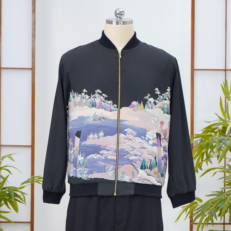 Premium On-hand: Black Men's Bomber Jacket | BJ7736M | L