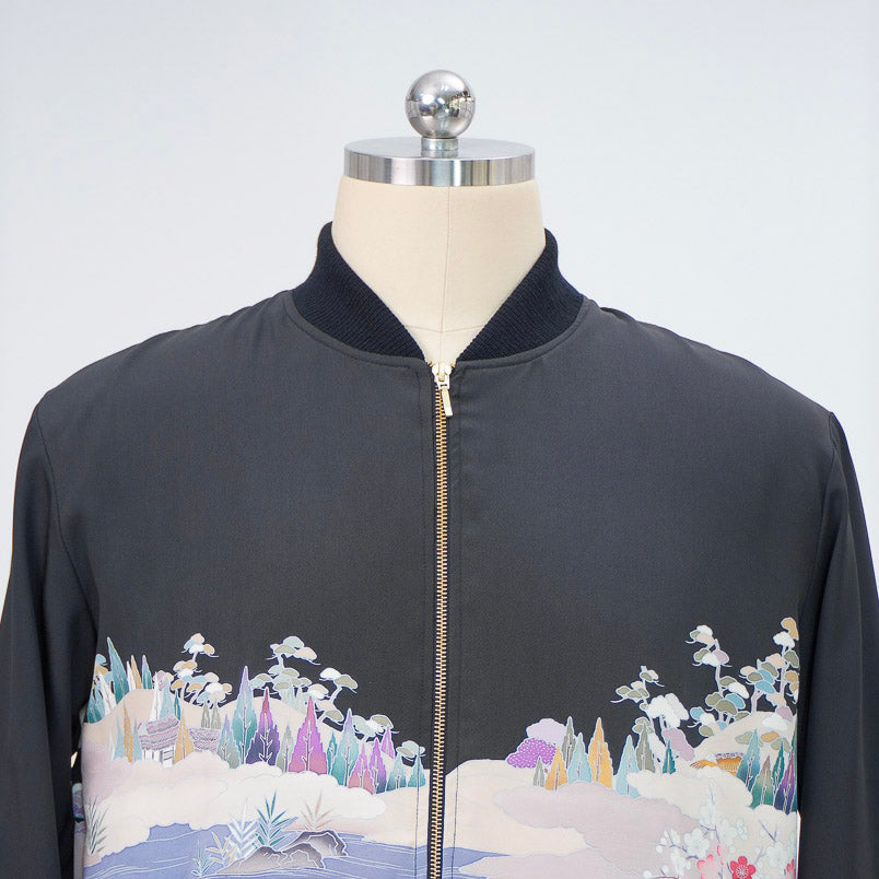 Premium On-hand: Black Men's Bomber Jacket | BJ7736M | L