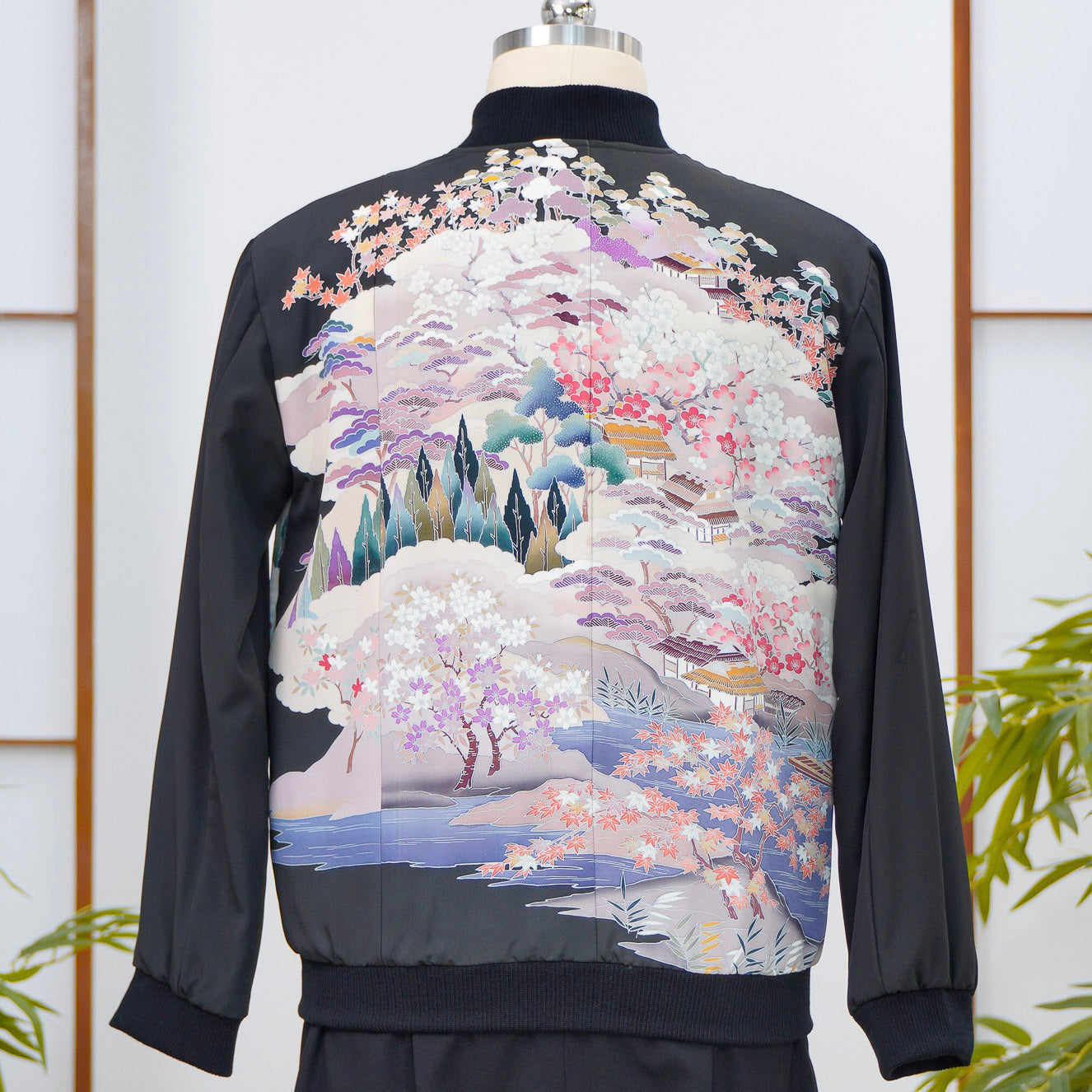 Premium On-hand: Black Men's Bomber Jacket | BJ7736M | L