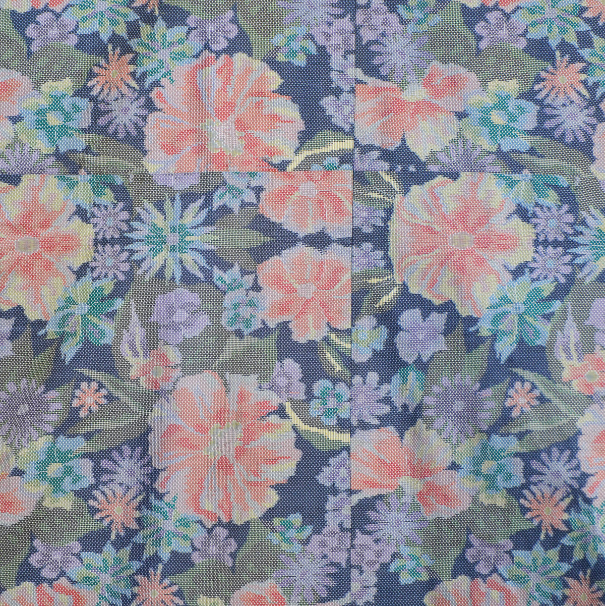 Premium Oshima Fabric: 0820_27 | Flower Shine