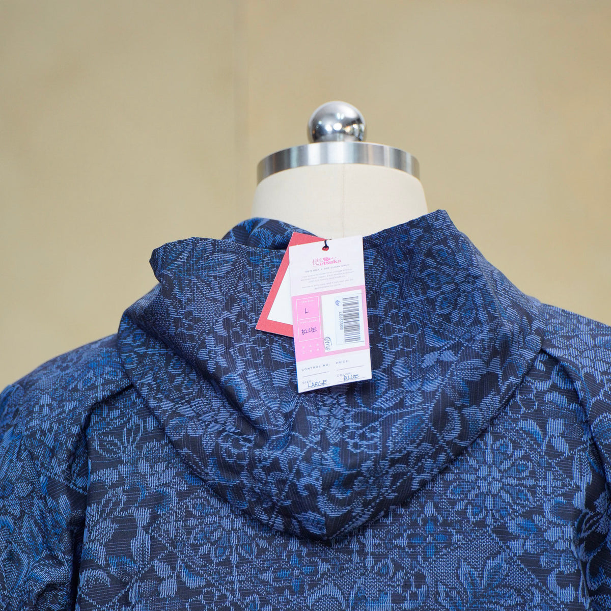 Premium On-hand: Blue Loose Fit Oshima Men's Bomber Jacket | LBJ8388M | Large