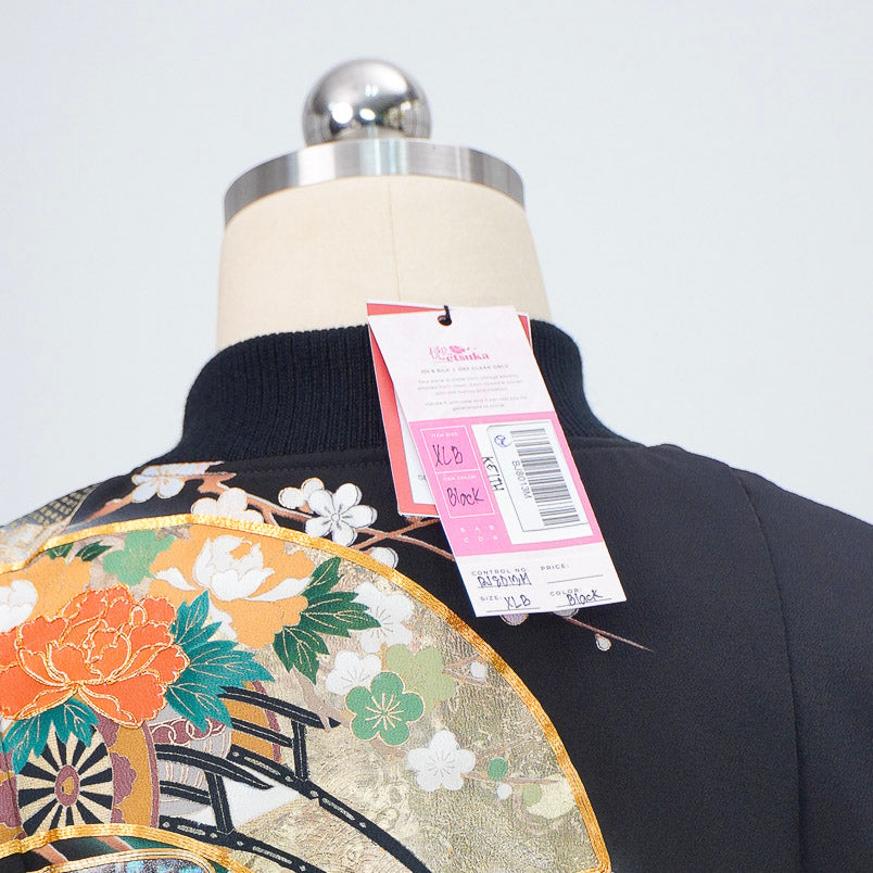 Premium On-hand: Black Bomber Jacket | BJ8013M | XLB