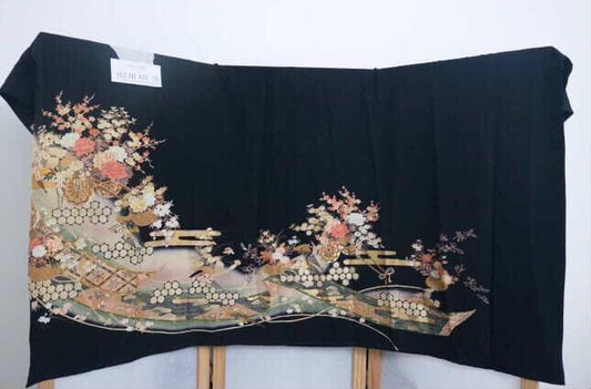 Aug Hoian: Hoian A19-05 | A20-Leda Black  | Circle skirt