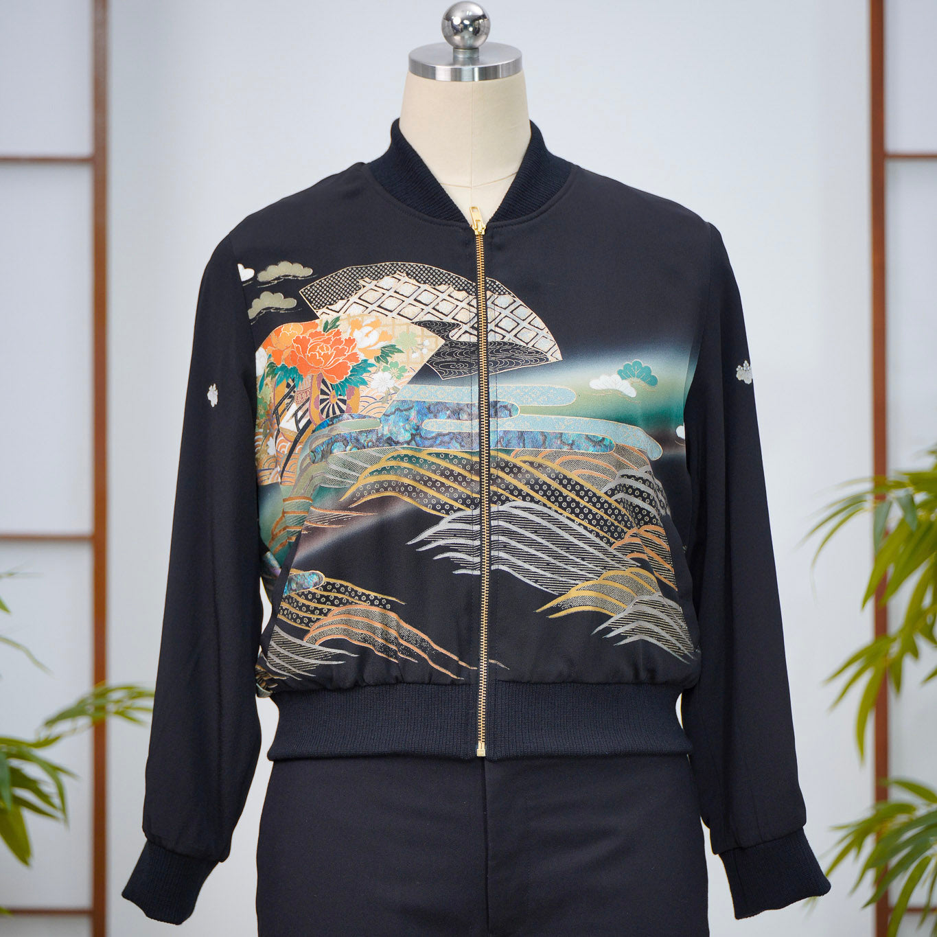 Premium On-hand: Black Bomber Jacket | BJ8013M | XLB