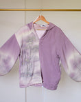 Load image into Gallery viewer, On-hand Kimono Hoodie | Purple Nature's Bliss
