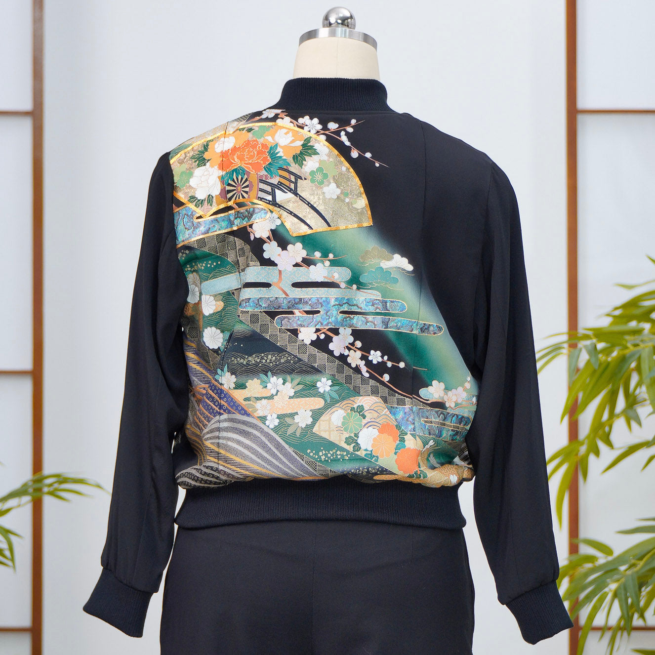 Premium On-hand: Black Bomber Jacket | BJ8013M | XLB