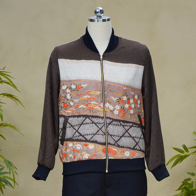 On-hand:Brown Bomber Jacket | XLB | BJ8475M