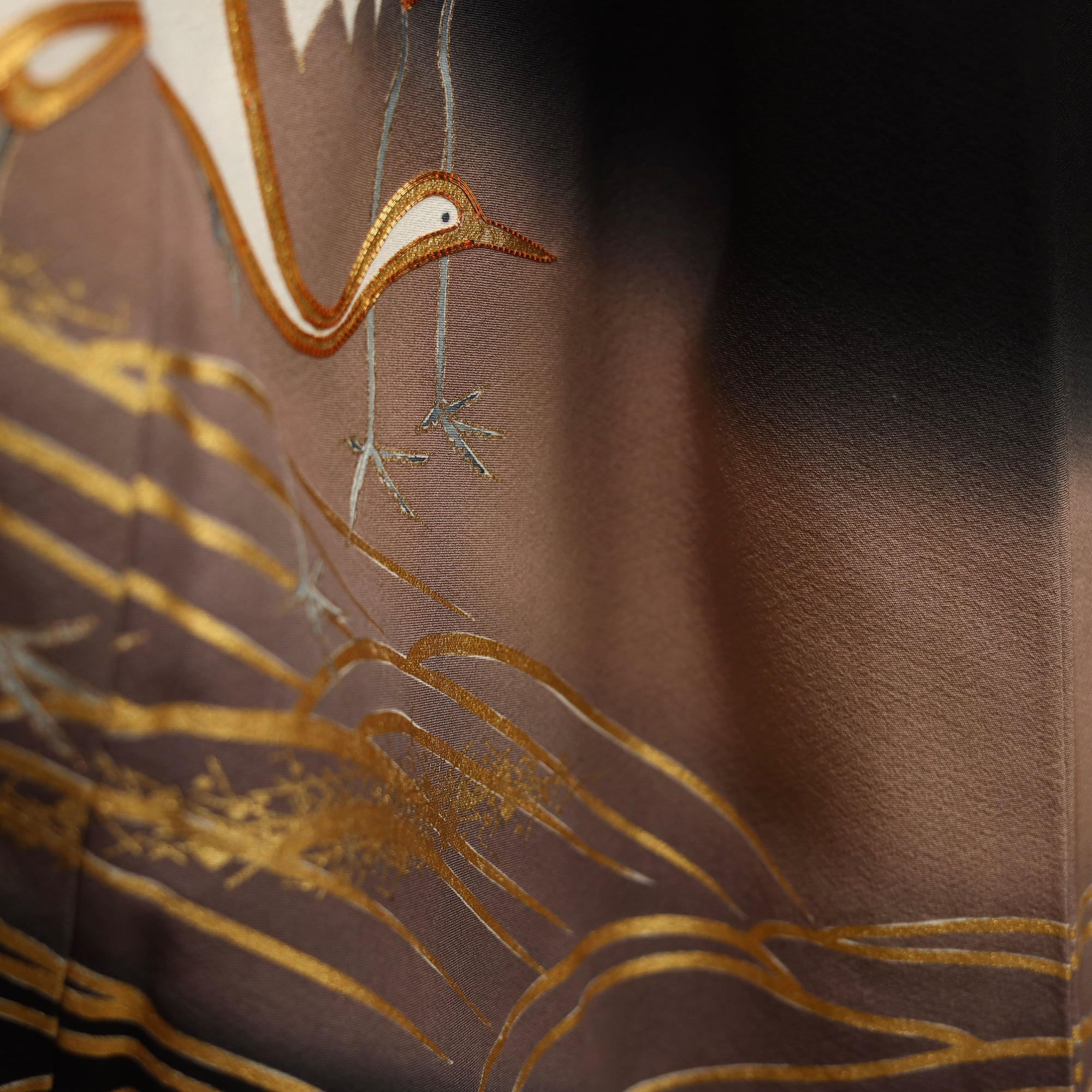 Premium Fabric SHO: Wave_0626_26 | Golden Ripples
