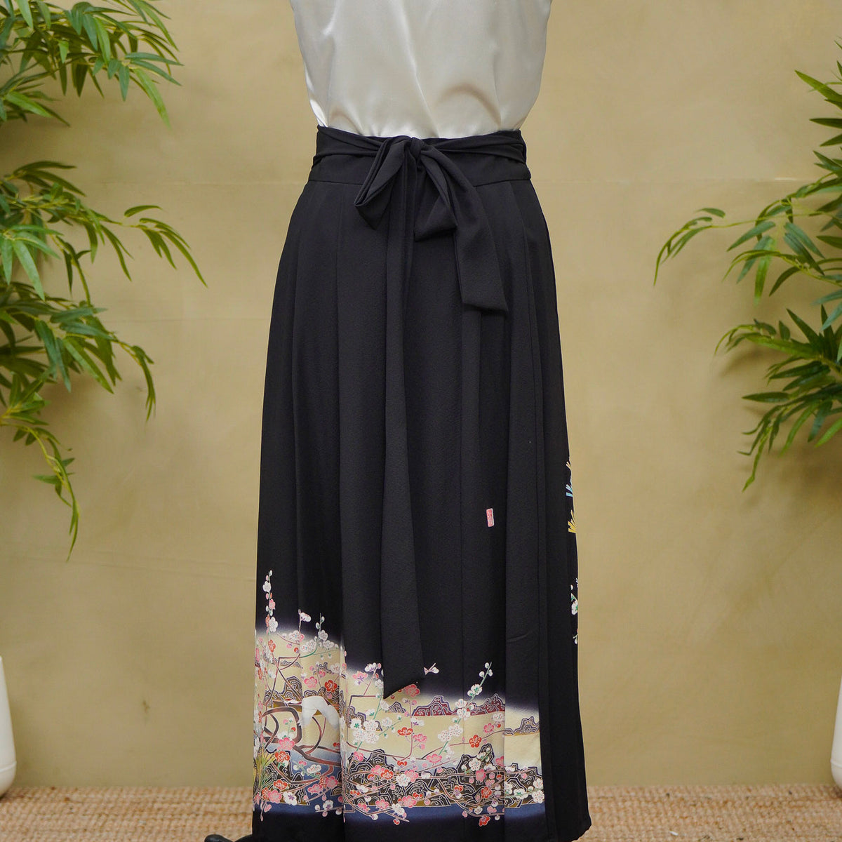 Premium On-hand: Black Hanbok Skirt | HS7625M | 2T