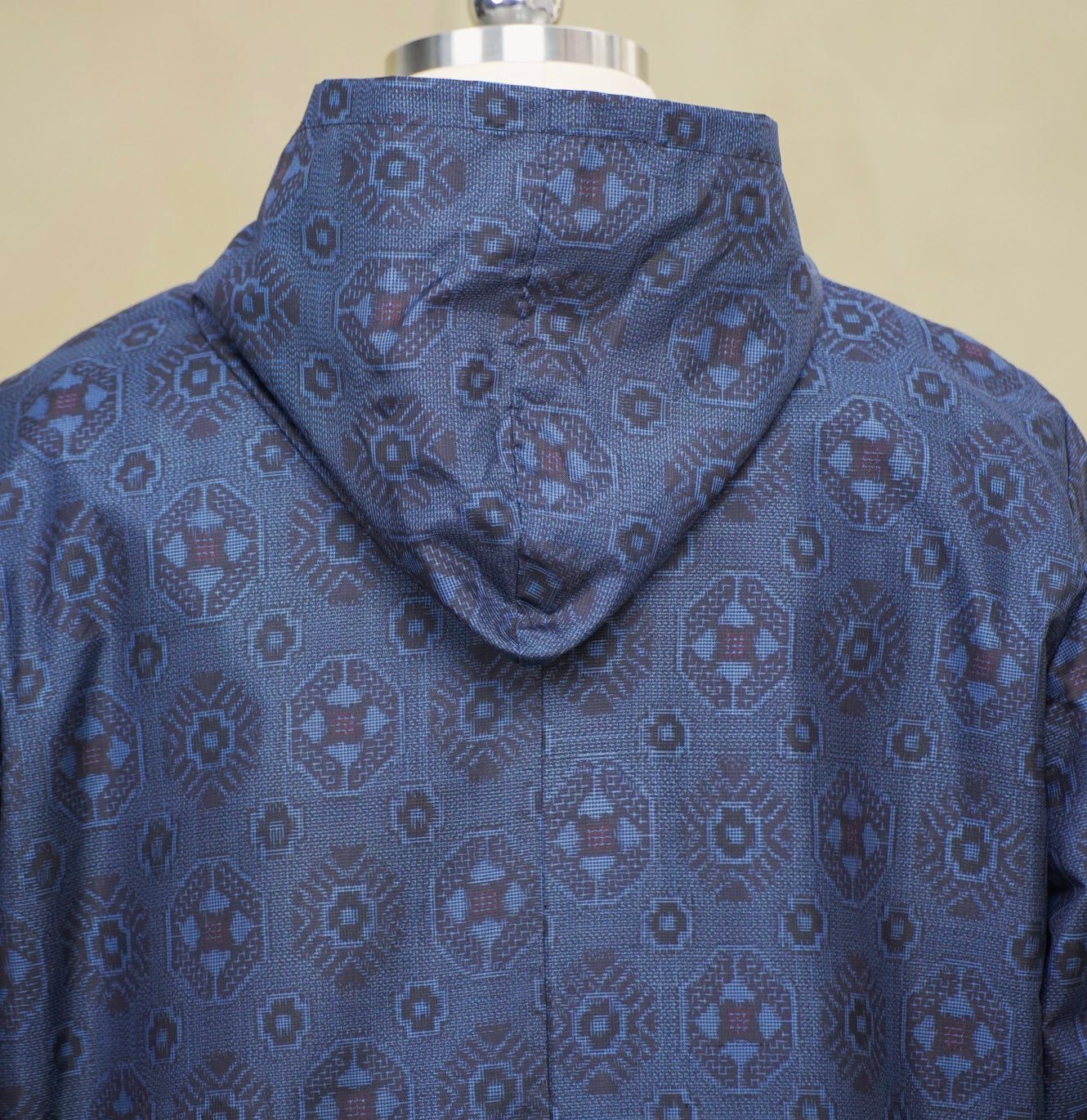 Premium On-hand: Blue Loose Fit Oshima Men's Bomber Jacket | LBJ8341M | Large