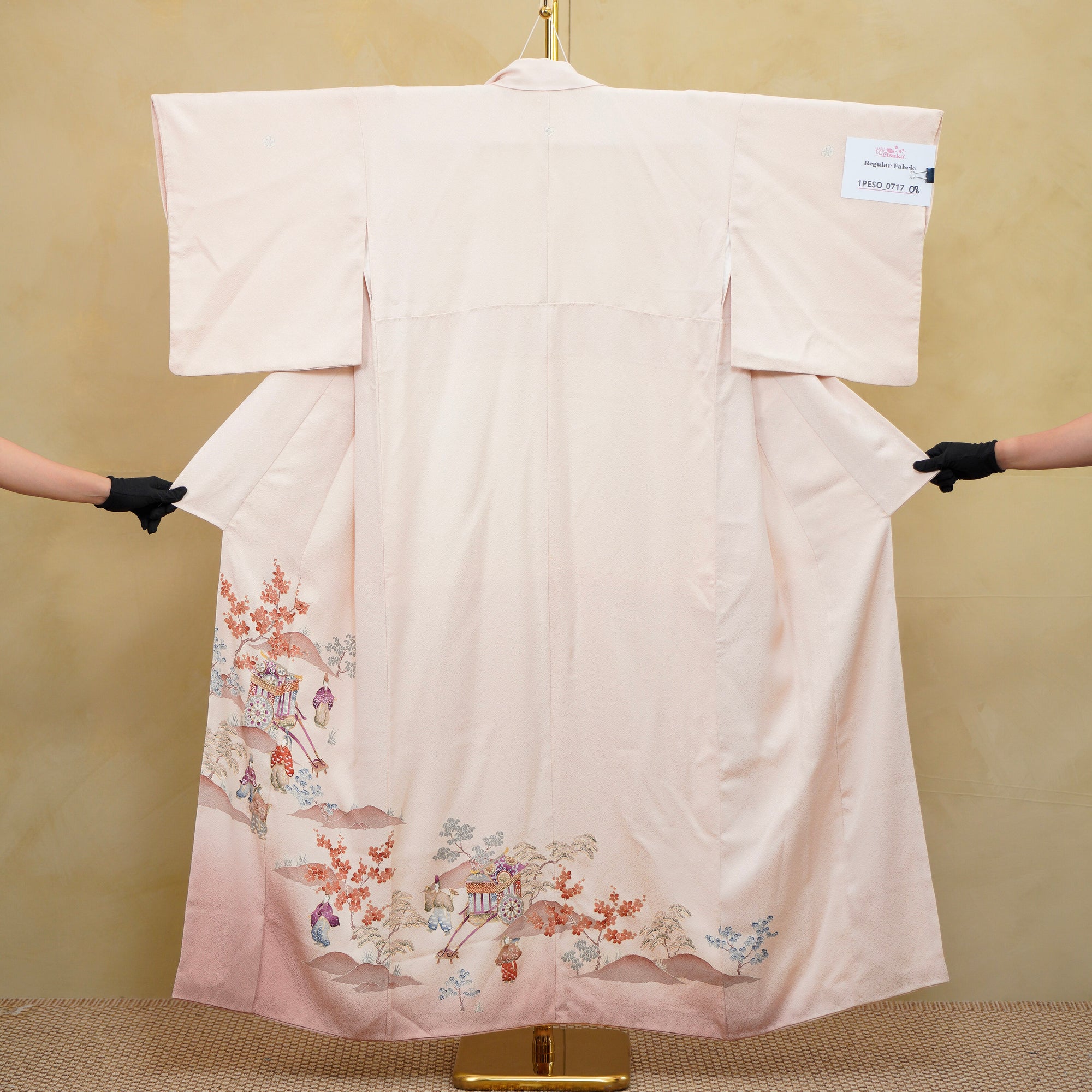 Thank You Fabric: Intricate Blush (0717_08)