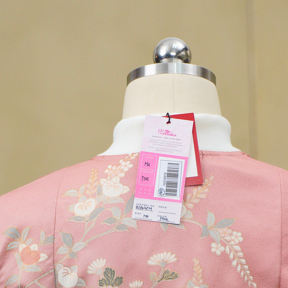 Premium On-hand: Pink Bomber Jacket | MA | BJ8635M