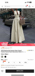 Load image into Gallery viewer, Ap29 Hoian Fabric: A23-03 | Mandarin Neck Long Zipped Dress with Pockets
