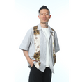 Load image into Gallery viewer, On-hand: Men's Linen Polo Gray, Harry Size (XL)
