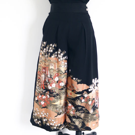 On-hand item: Palazzo Pants | PP5099-MB | Gold patternsss!!