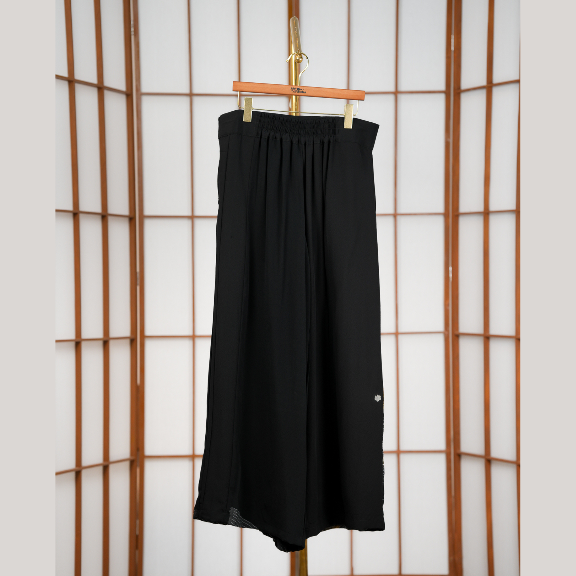 Premium On-hand: Black Palazzo Pants | 4XLZ | PP5243