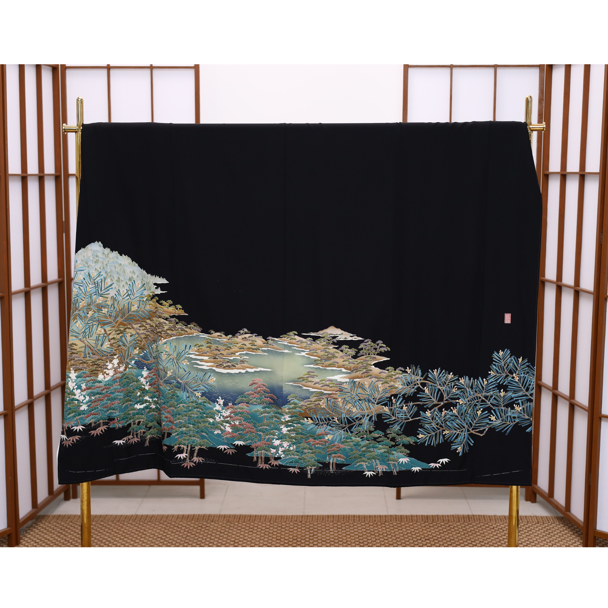 Bai Fabric: 0519_25 | Golden Pine Valley
