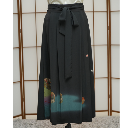 Premium On-hand: Black Hanbok Skirt | HS7317 | 2T