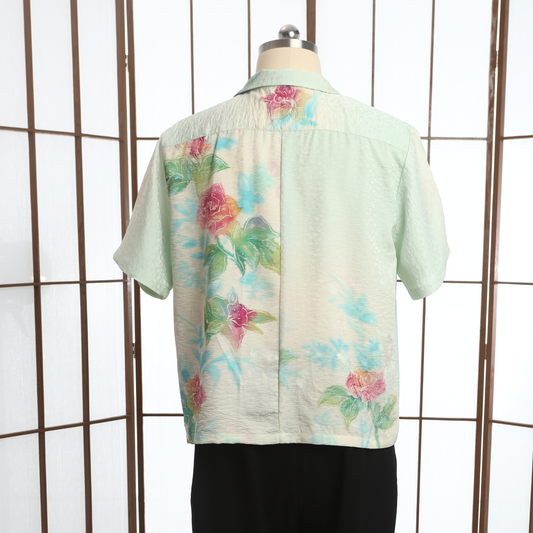 On-hand: Aloha shirt | AS7470 | Mint Green XL