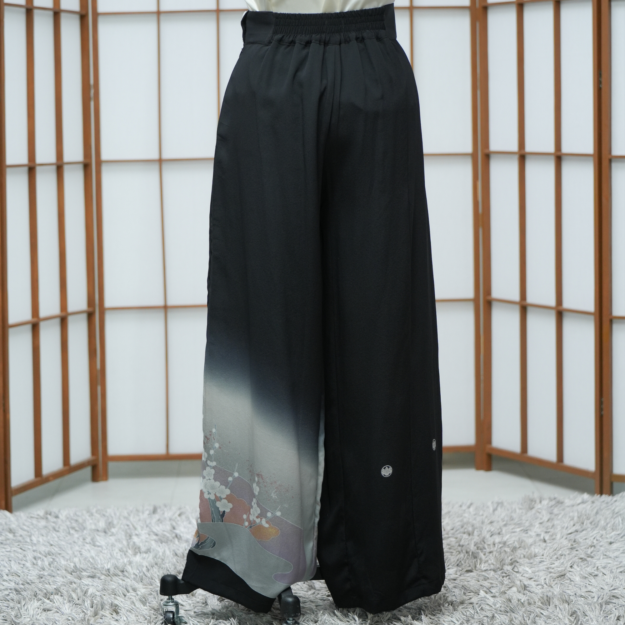 Premium On-hand: Black Palazzo Pants | XLZ | PP5222
