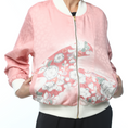 Load image into Gallery viewer, On-hand: Bomber Jacket | BJ4366 | XLA | shibori pink!
