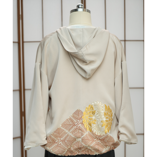 Premium On-hand: Cream Hoodie | H6134
