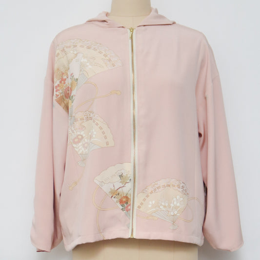 On-hand item: Hoodie With Zipper | HWZ4591 | I luv how dainty this pink is!