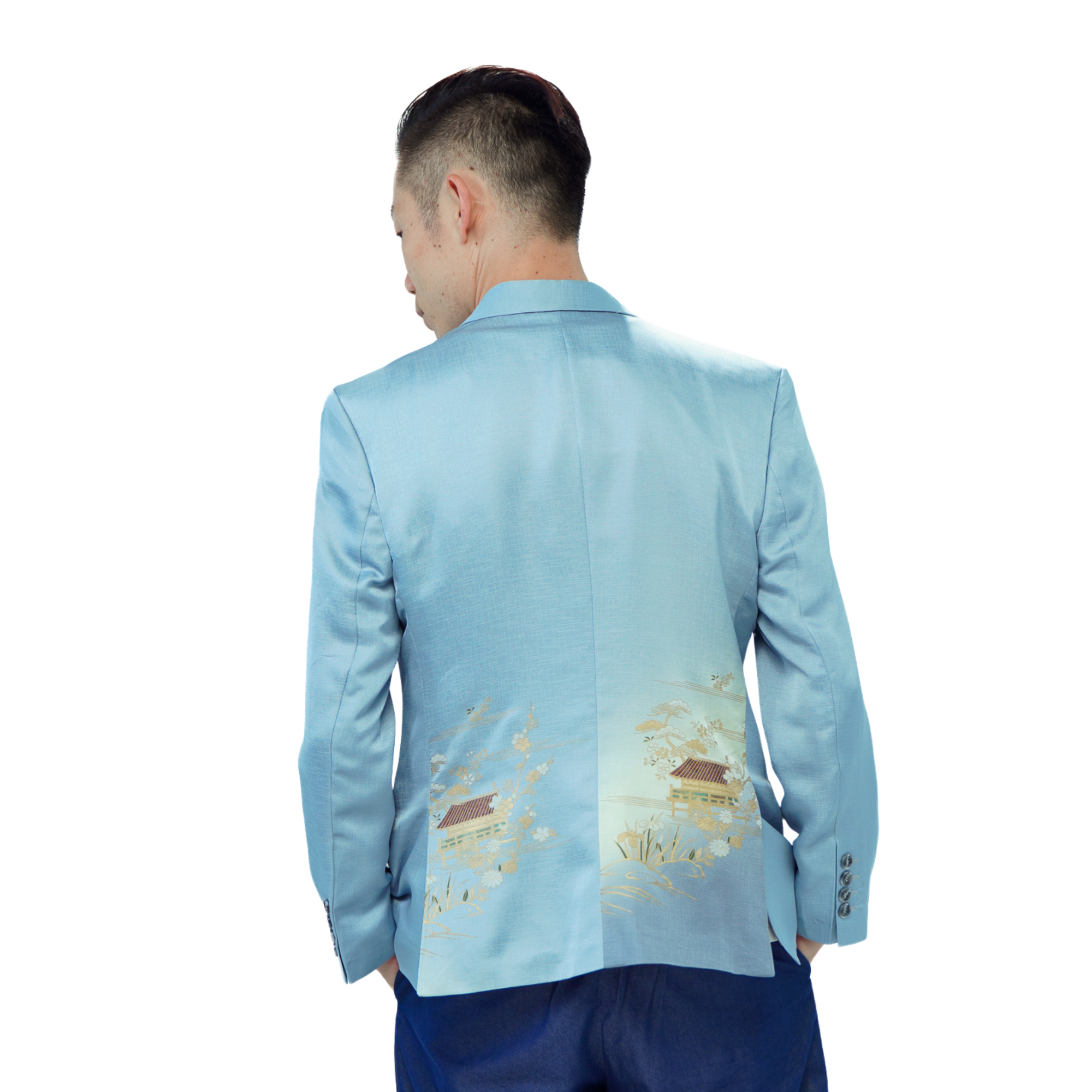 On-hand: Light Blue Men's suit | Large