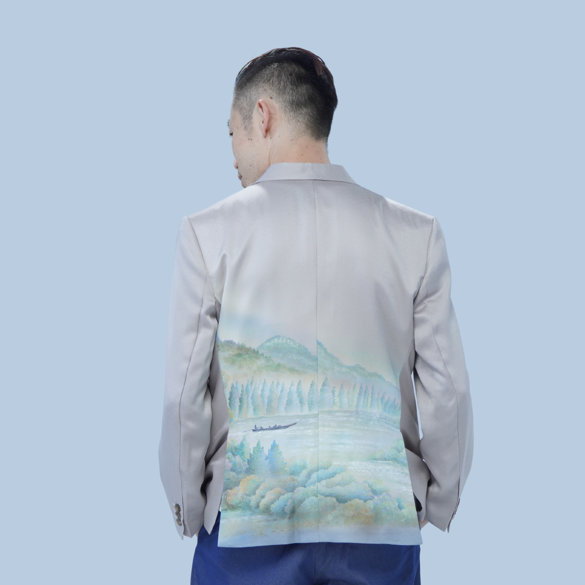 On-hand: Lavender Loose Fit Suit | Large