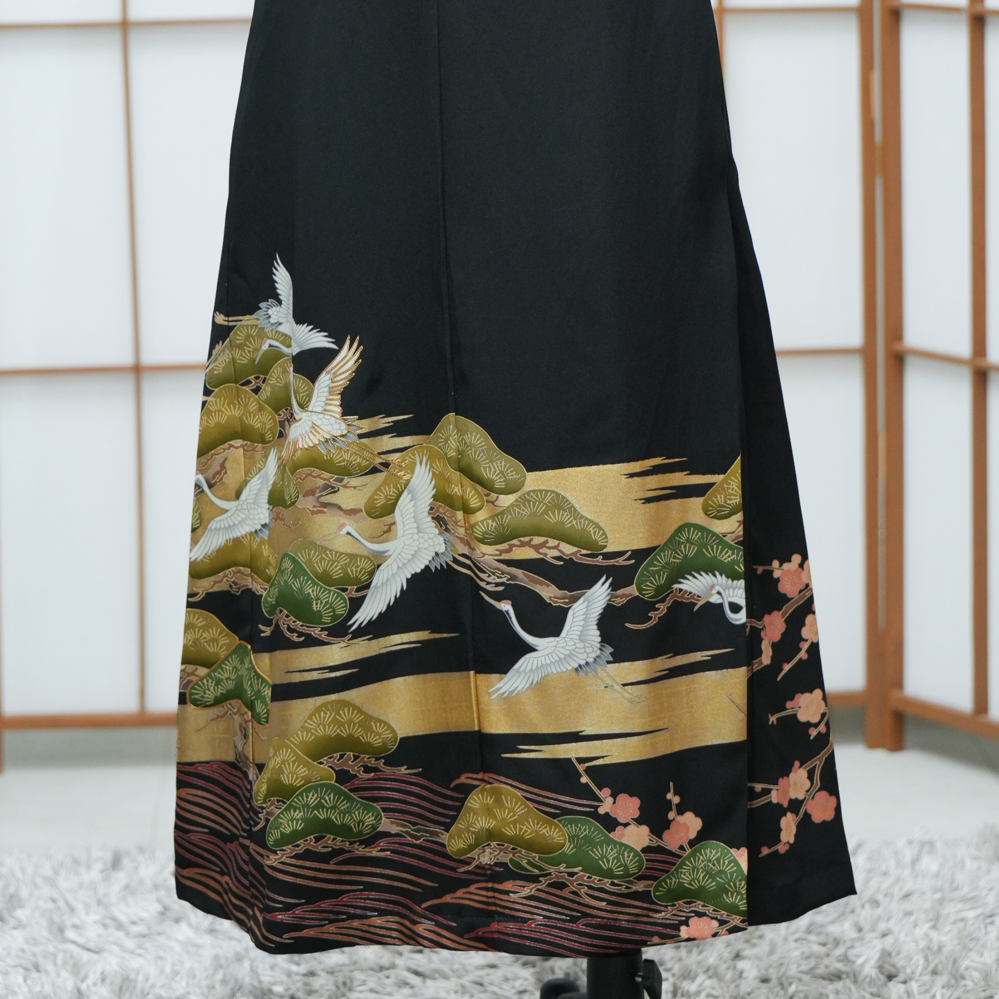 Premium On-hand: Black Wrap Skirt | 2T | WS6570Y