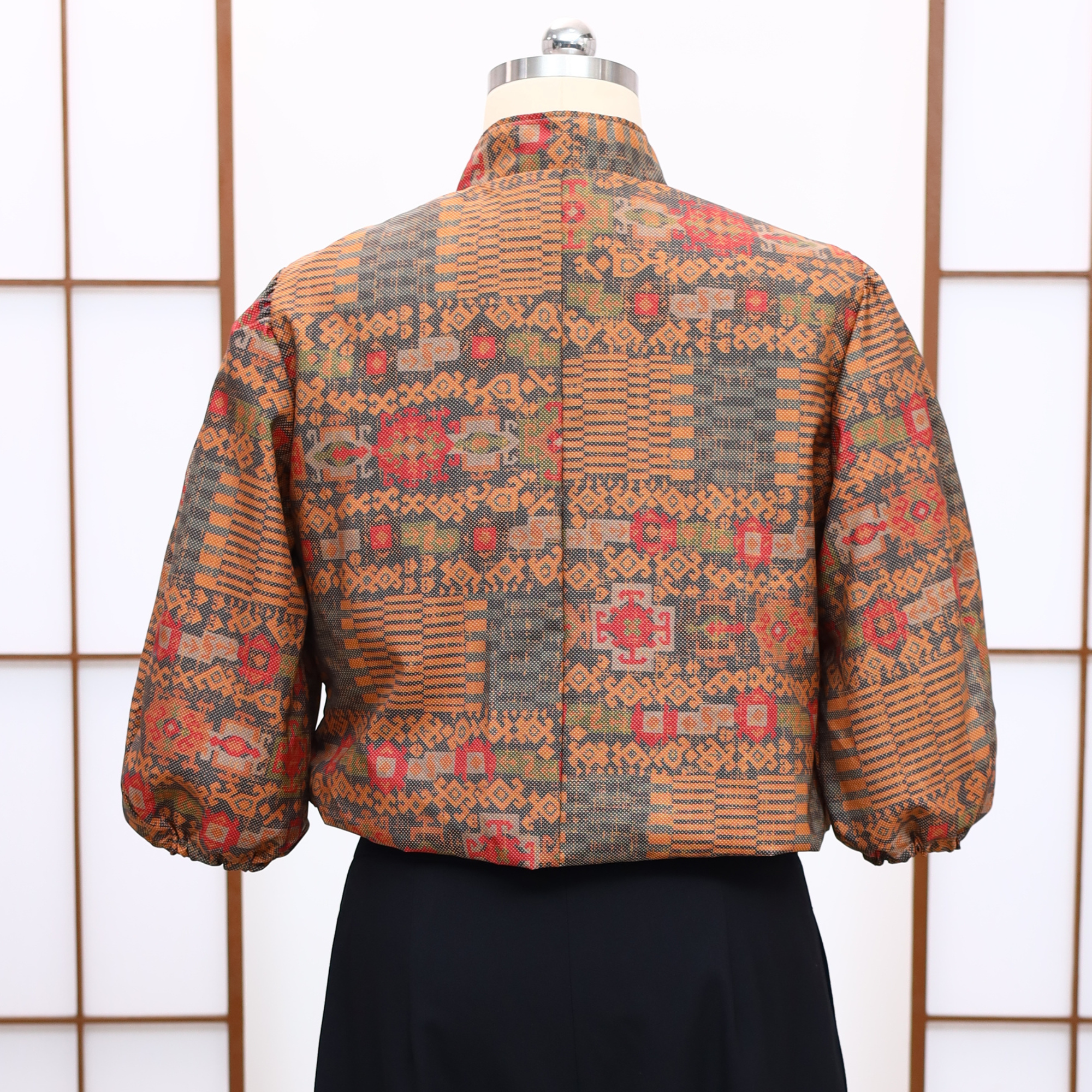 Premium On-hand item: Orange Puffer Jacket | PJ7589 | XLB