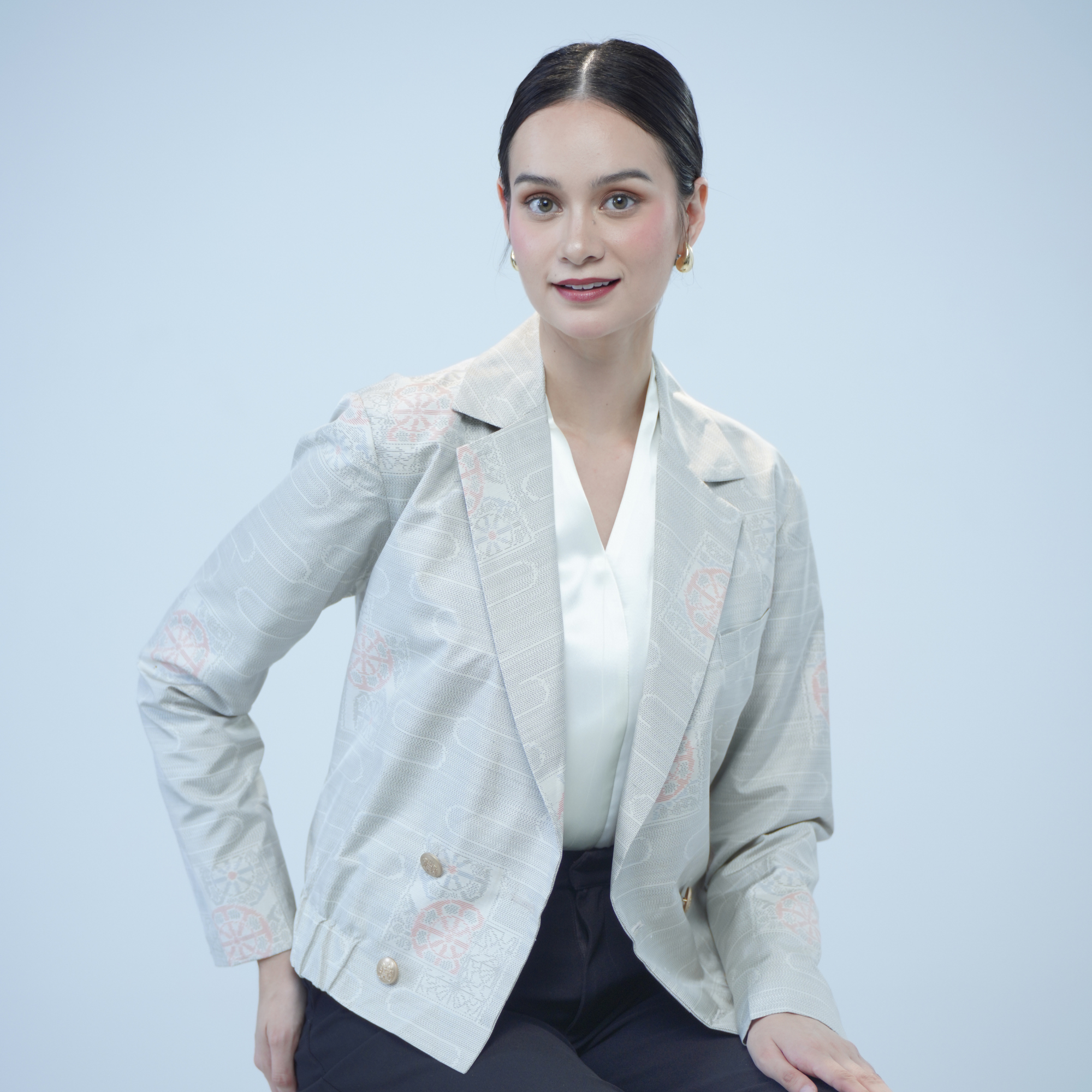 On-hand: Cropped Men's Jacket | Gray