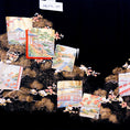 Load image into Gallery viewer, Summer Collection Fabric: July31-07 (looks like paintings! + gold elements)
