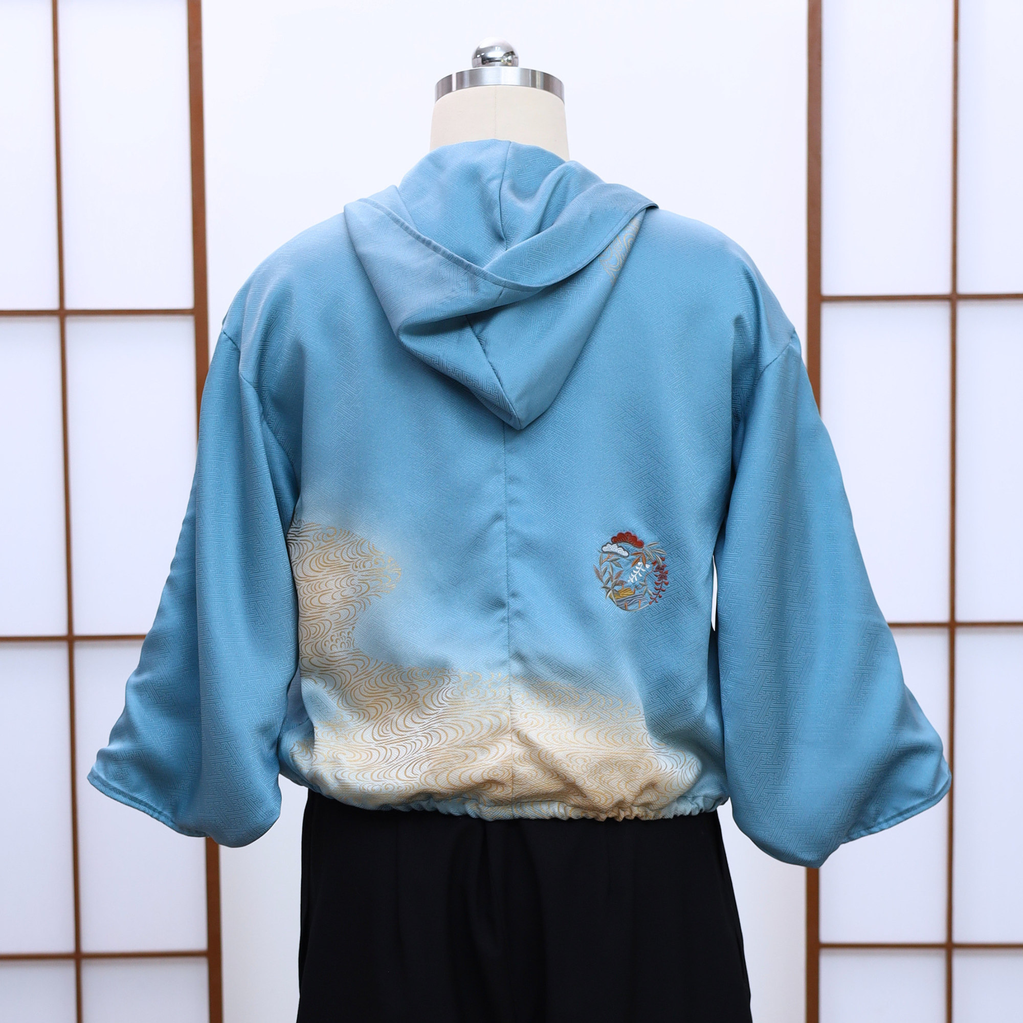 Premium On-hand item: Blue Kodomo Hoodie | HK7556Y - mtss