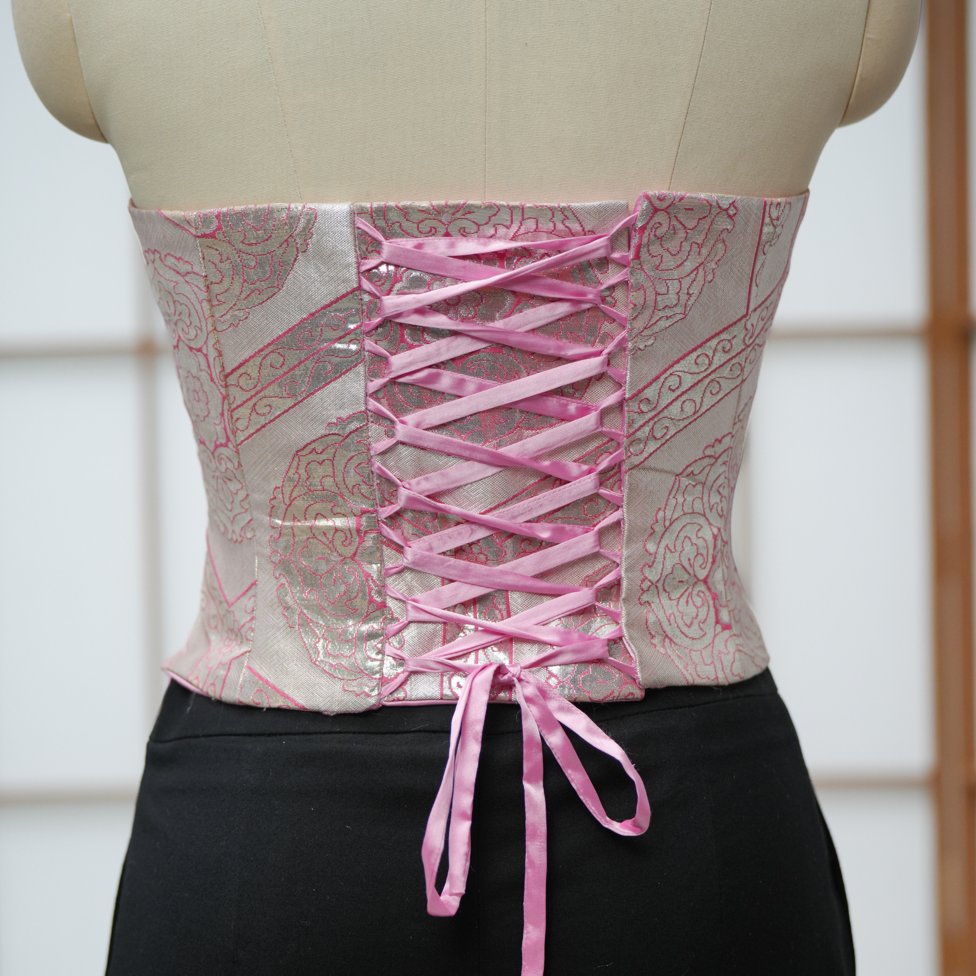 Premium On-hand item: Pink Corset | SA | C1839