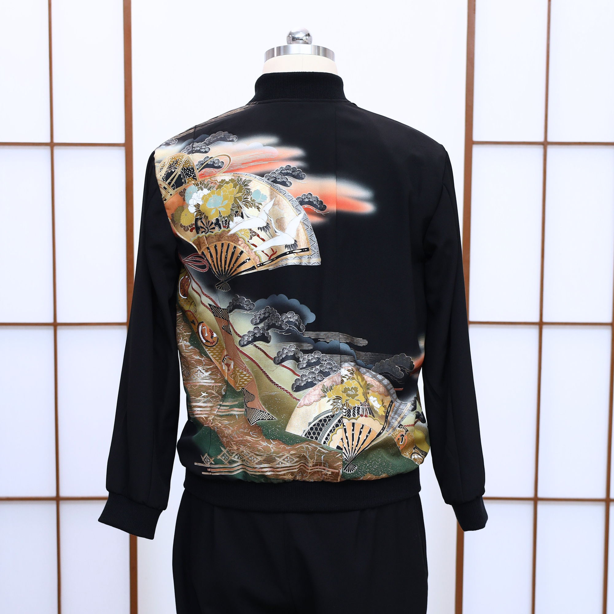 Premium On-hand: Black Men's Bomber Jacket | L | BJ7688