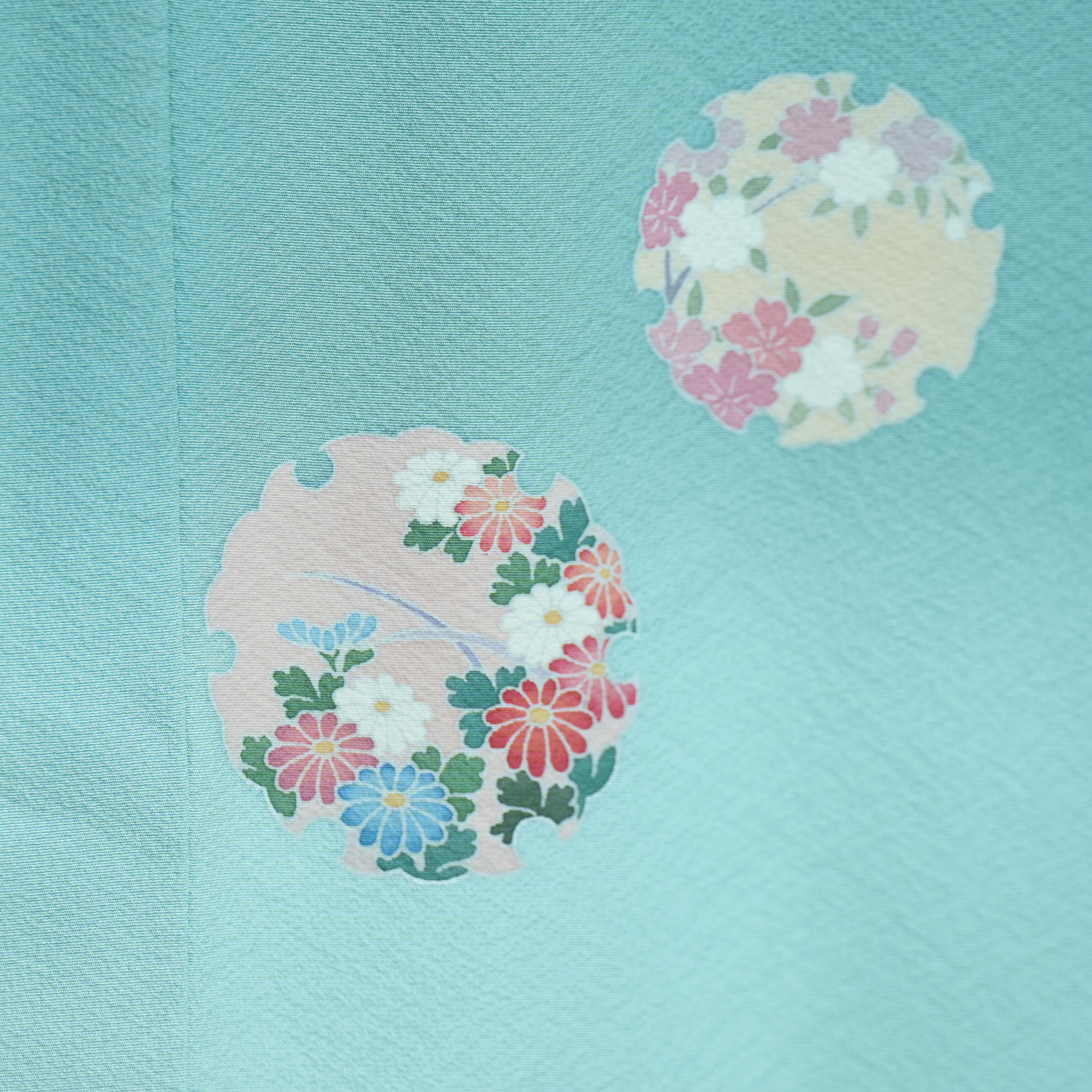 Bai Fabric: 0316-03 Vibrant Blue