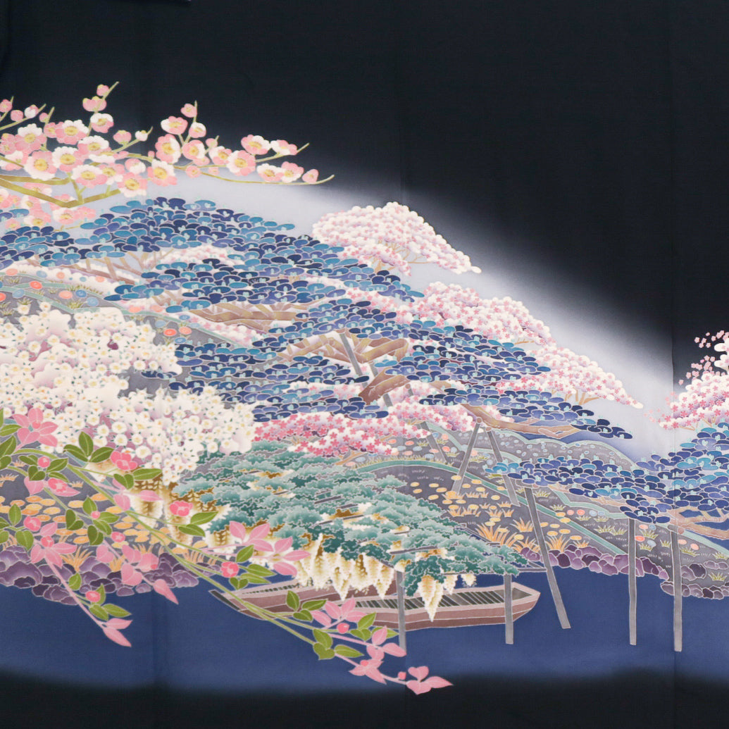 Summer Collection Fabric: July31-04 | Petals and trees (Yuzennnn)